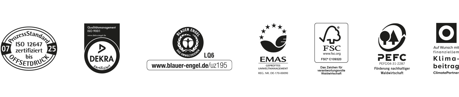 Zertifizierungen