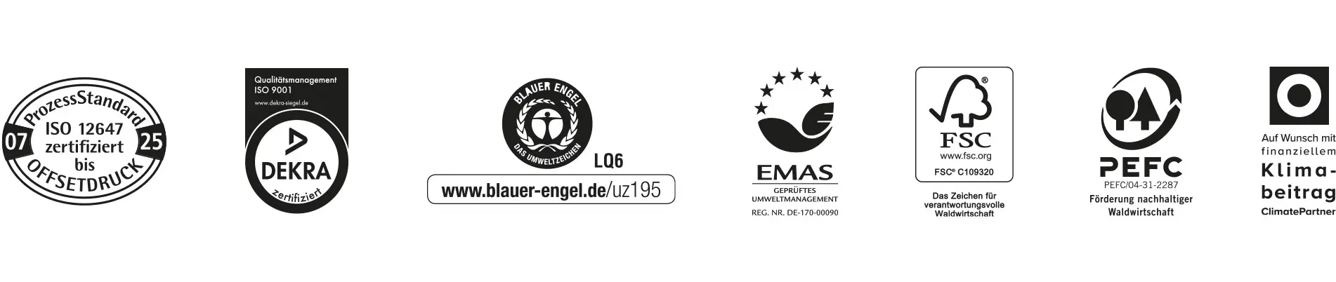 Zertifizierungen